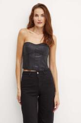 Giorgio Armani farmer top fekete, sima, XW000077 AF10212 - fekete S