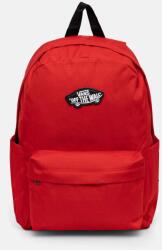 Vans gyerek hátizsák Old Skool Grom Backpack piros, nagy, sima, VN000H56IZQ1 - piros Univerzális méret