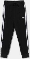 Adidas gyerek melegítőnadrág TREFOIL PANTS fekete, nyomott mintás, IY7484 - fekete 176