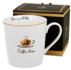 Duo Gift Porcelán bögre - 380ml - Coffee Time