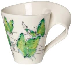 Villeroy & Boch V&B NewWave Caffé bögre 0, 30l, Zöldfonákú lepke (10-4194-9100)