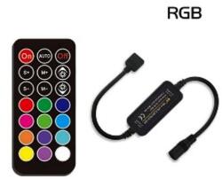 Life Light Led Led szalag vezérlő RGB Led szalaghoz, rádiós+ kódos. 3*2A, 72W, Life Light Led 2 év garancia! (LLCRF3X2A72W21KRGBCOD)