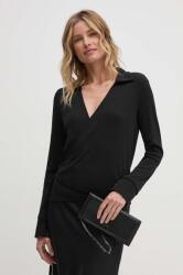 Sisley felső fekete, női, sima, 3FTRL400R - fekete M