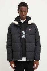 Tommy Jeans rövid kabát férfi, fekete, téli, DM0DM20003 - fekete XL