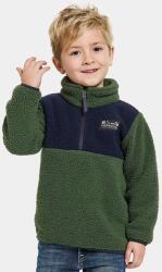 Didriksons gyerek gyapjú pulóver GOSIG KIDS HALFZIP zöld, mintás, 505536 - zöld 80