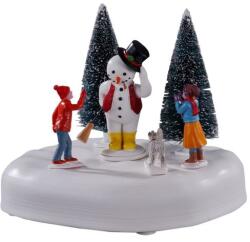 Lemax köszönő hóember General 2021 - dekorfalvak