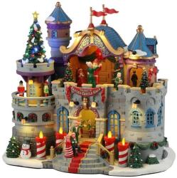 Lemax gála Mikulás kastélyában Santas Wonderland