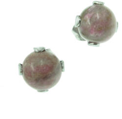  Kobalt kalcit gömb fülbevaló