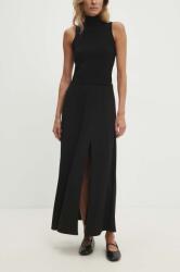 Answear. LAB Answear Lab szoknya fekete, maxi, harang alakú - fekete XL - answear - 17 990 Ft