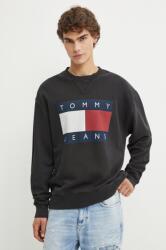 Tommy Hilfiger pamut melegítőfelső szürke, férfi, nyomott mintás, DM0DM19222 - szürke S