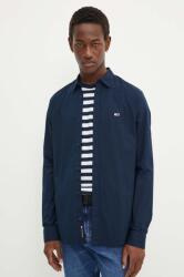 Tommy Hilfiger ing férfi, galléros, sötétkék, slim, DM0DM19519 - sötétkék S