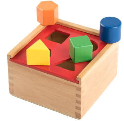 Viga Toys Forme colorate in cutie, Viga Toys