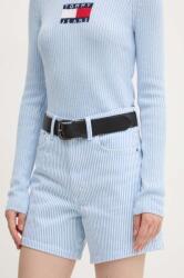 Abercrombie & Fitch farmer rövidnadrág női, mintás, magas derekú, KI149-4249 - kék 29
