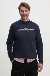 Tommy Hilfiger felső sötétkék, férfi, nyomott mintás, MW0MW35530 - sötétkék S