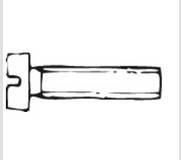 Osculati Nautics Surub cu cap cilindric, crestat, inox AISI304, 4x50mm, 50buc (A2-84-04X050)