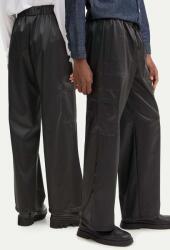 Rains nadrág Cargo Rain Pants Wide W3 fekete, magas derekú széles, 18990-84 - fekete S