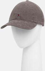 Tommy Hilfiger pamut baseball sapka sötétkék, sima, AM0AM12531 - szürke Univerzális méret