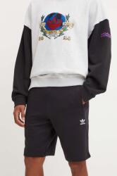 adidas Originals pamut rövidnadrág fekete, IY8520 - fekete M