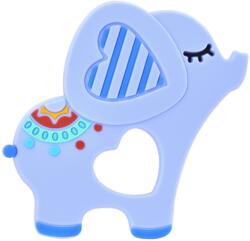 Lorelli Силиконова гризалка Lorelli Baby Care - Слонче Lucky, синя (10210830001)