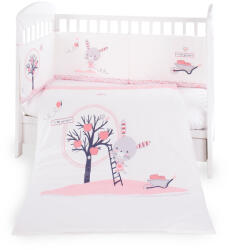 KikkaBoo Бебешки спален комплект 2 части Kikkaboo - Pink Bunny, 70 х 140 сm (41101020082)