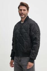 Tommy Hilfiger bomber dzseki férfi, fekete, átmeneti, MW0MW37341 - fekete S