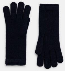 Tommy Hilfiger kesztyűk sötétkék, női, AW0AW16656 - sötétkék S/M
