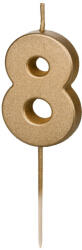  8-as számú születésnapi gyertya, 4, 5 cm (SCU9-8)