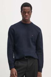 Tommy Hilfiger felső sötétkék, férfi, sima, MW0MW37232 - sötétkék XL
