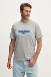 Pepe Jeans t-shirt ARSHAM szürke, férfi, nyomott mintás, PM509713 - szürke L