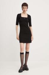 Tommy Hilfiger ruha fekete, mini, testhezálló, DW0DW18732 - fekete L