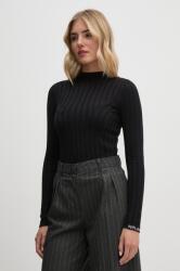 Pepe Jeans pulóver IZABEL TURTLENECK női, fekete, PL702224 - fekete S
