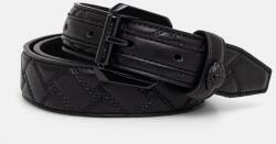 Kurt Geiger London bőr öv KENSINGTON fekete, női, 760209109 - fekete M/L