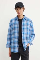 Tommy Hilfiger pamut ing férfi, galléros, relaxed, DM0DM19532 - kék S