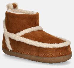 Inuikii velúr hócipő Classic Shearling Low barna, 75101-009 - barna Női 40
