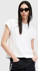 AllSaints pamut póló RUE TEE női, fehér, W185JB - fehér L