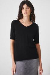 Medicine t-shirt női, fekete - fekete L - answear - 5 790 Ft