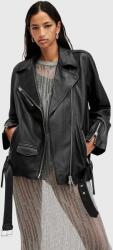 AllSaints bőrdzseki BILLIE női, fekete, átmeneti, W091LB - fekete L