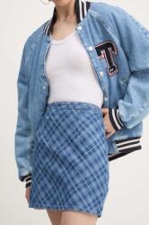 Tommy Jeans farmer szoknya mini, egyenes, DW0DW19237 - kék XS