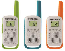 Motorola Talkabout T42 Triple Pack walkie talkie (3db) (B4P00811MDKMAW) - haztartasibolt