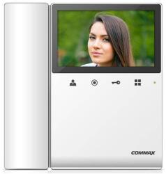 Commax Videointerfon de interior Commax CDV-43K2, display TFT 4.3 inch, alb, 4 fire (CDV-43K2)