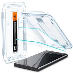 Spigen AGL07495 2db Galaxy S24 Ultra (SM-S928) 2.5D 9H átlátszó üveg kijelzővédő + segédkeret (AGL07495)