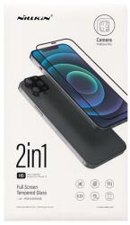 Nillkin GP-126182 iPhone 14 Pro 3D 9H fekete üveg kijelzővédő + kameravédő (GP-126182)