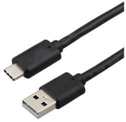 Gigapack GP-60577 1m USB -Type-C fekete adat- és töltőkábel (GP-60577)
