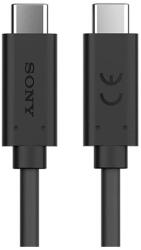 Sony UCB24 1m Type-C fekete adat- és töltőkábel (UCB24)
