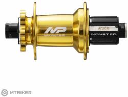 Novatec XD602SB/A-B12-ABG hátsó agy, 6 lyukú, 32 lyukú, 12x148 mm, Shimano HG, eloxált arany, OEM
