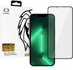 Apple 16e / 13 / 13 Pro 10X Privacy Titanium üvegfólia