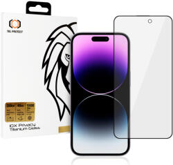 Tempered Glass Protector 10X Privacy Titanium üvegfólia iPhone 14 Pro-hoz
