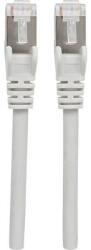 Intellinet RJ45 Hálózat Csatlakozókábel CAT 6A S/FTP 3.00 m Szürke Fólia árnyékolás, Fonat árnyékolás, Árnyékolt, HDMI-re alkalmas, Halogénmentes Intellinet (740869) (740869)
