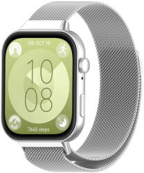 Techsuit Curea pentru Huawei Watch Fit 3 - Techsuit Watchband (W009) - Silver (KF2335531)