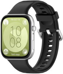 Techsuit Curea pentru Huawei Watch Fit 3 - Techsuit Watchband 24mm (W061) - Black (KF2335552)